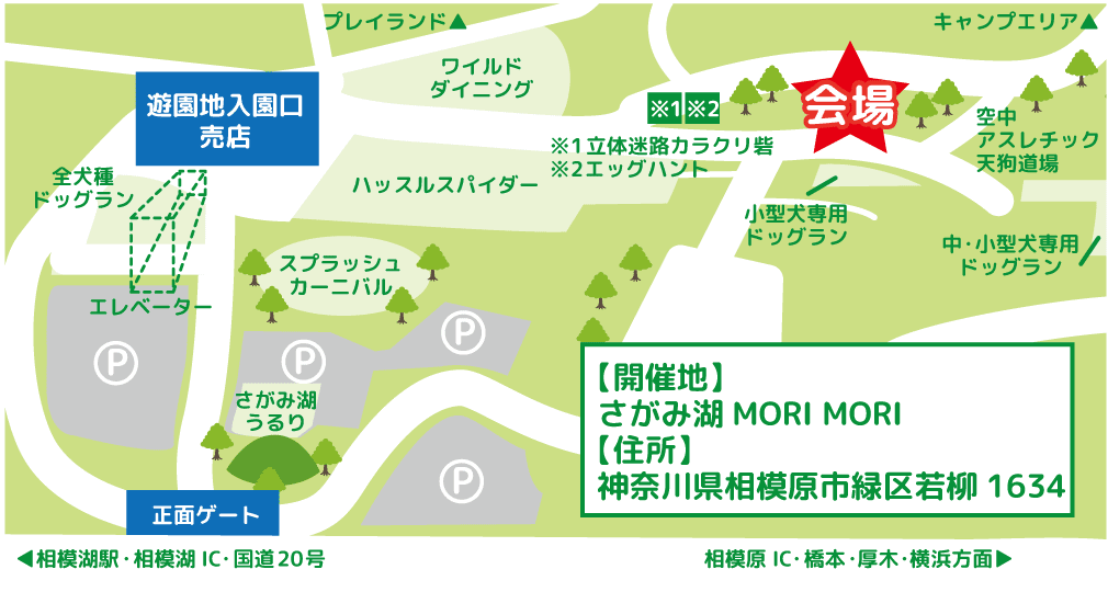 園内マップ